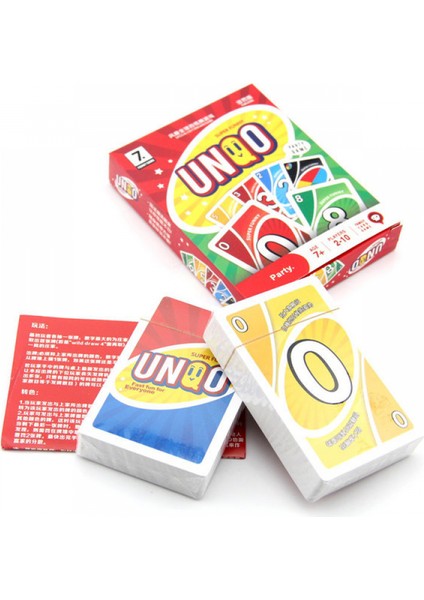 Uno Aile Kart Oyunu Seyahat Dostu, 7 Yaş ve Üzeri Çocuklar Için Harika Bir Hediye 9279-UNQO Demir Kutu Hyun Black Punishment Edition (Yurt Dışından)