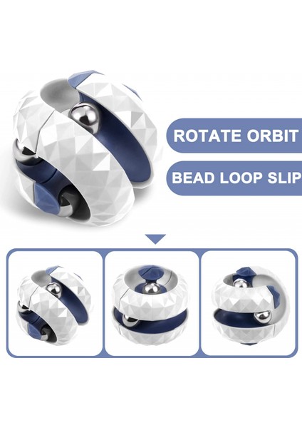 Yörünge Topu Oyuncak, Fidget Küpleri Top Dönen Oyuncak, Stres Giderici Hediyeler ve Yaratıcı Dekompresyon Oyuncakları, Çocuklar Için Yapboz Oyunları Çocuklar Yetişkinler (Yurt Dışından)