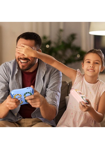 Dönen Sihirli Küp Fidget Spinner Oyuncaklar Çocuklar Için Bulmaca Eğitici Parti Etkileşimi Çocuk Karnaval Faaliyetleri Oyuncak Hediyeler (Kırmızı) (Yurt Dışından) fırsatları
