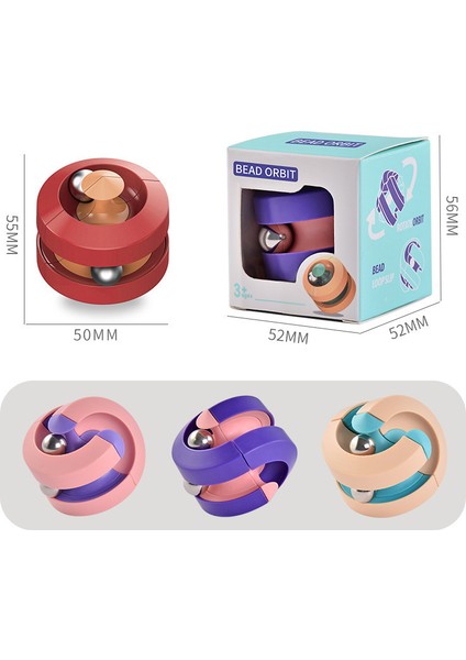 Oyuncak, Fidget Küpleri Top Dönen Oyuncak, Stres Giderici Hediyeler ve Yaratıcı Dekompresyon Oyuncakları, Çocuklar Için Yapboz Oyunları Çocuklar Yetişkinler (Sarı) (Yurt Dışından)