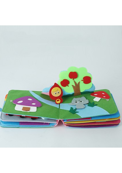 Yumuşak Bebek Kitapları, Bez Kitaplar Dokunma ve Hissetme Oyuncakları 0-12 Ay, Keçe Gökkuşağı Kitapları Erken Öğrenme, Eğitici Oyuncaklar, Küçük Çocuklar Için Meşgul Kitaplar (Yurt Dışından)