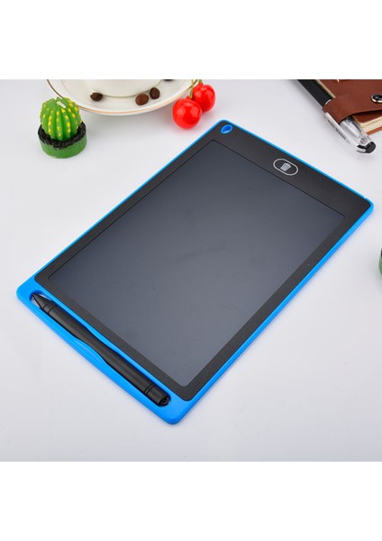 LCD Yazma Tableti Doodle Tahtası, Çocuklar Için 12 Inç Çizim Tableti Yazma Tableti, Erkek Kız Oyuncakları Çizim Tahtası Eğitici Oyuncaklar Ev ve Ofis Mesaj Notu Grafik Tablet (Mavi (Yurt Dışından)