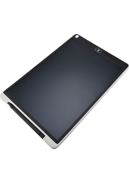 LCD Yazma Tableti Doodle Kurulu, Çocuklar Için 12 Inç Çizim Tableti Yazma Tableti, Erkek Kız Oyuncakları Çizim Tahtası Eğitici Oyuncaklar Ev ve Ofis Mesaj Notu Grafik Tablet (Beyaz (Yurt Dışından)