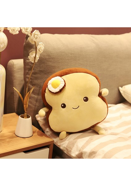 Peluş Atma Yastığı, Yaratıcı Kesim Ekmek Peluş Yastık, Doldurulmuş Hayvanlar, Ofis, Karikatür Uyku Yastığı, Yastık, Çocuklar ve Yetişkinler Için Doldurulmuş Hediye Bebek -35CM (Yurt Dışından)