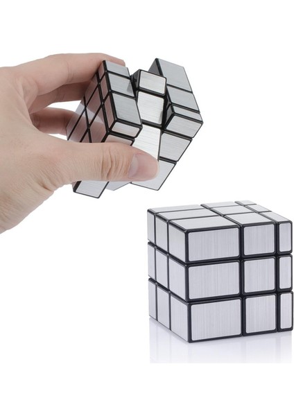 Saytay Shengshou Ayna Küp Seti, Ayna Blokları 3X3X3 Ayna Hız Küp Seti Paket Aynalı Küp Paketi Bulmaca Oyuncaklar Gümüş Altın 2'li Paket ST-001 (Yurt Dışından) fırsatları