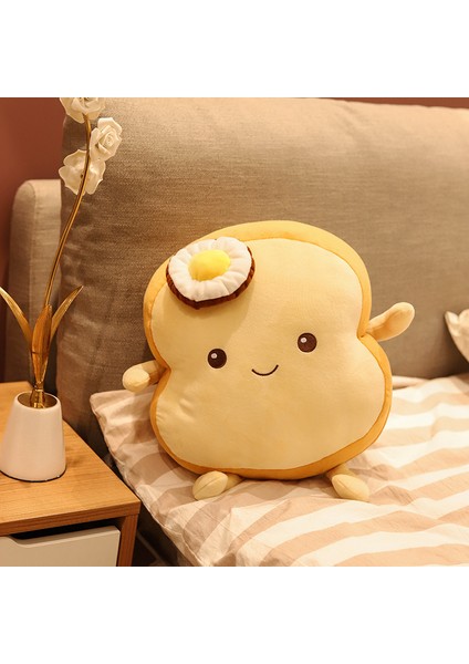 Peluş Atma Yastığı, Yaratıcı Kesim Ekmek Peluş Yastık, Doldurulmuş Hayvanlar, Ofis, Karikatür Uyku Yastığı, Yastık, Çocuklar ve Yetişkinler Için Doldurulmuş Hediye Bebek -35CM (Yurt Dışından)