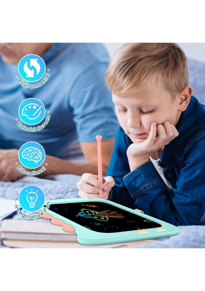 Wekity Çocuk Oyuncakları LCD Yazma Tableti - 8.5 Inç Çizim Tahtası, Çocuklar Için Dinozor Oyuncakları 3 5 7 2 4 Yaşındaki Erkek Kız, Çocuklar Için Noel Hediyeleri Bebek Oyuncakları (Yurt Dışından)