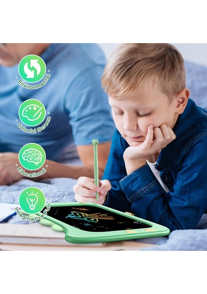 Wekity Çocuk Oyuncakları LCD Yazma Tableti - 8.5 Inç Çizim Tahtası, Çocuklar Için Dinozor Oyuncakları 3 5 7 2 4 Yaşındaki Erkek Kız, Çocuklar Için Noel Hediyeleri Bebek Oyuncakları (Yurt Dışından)