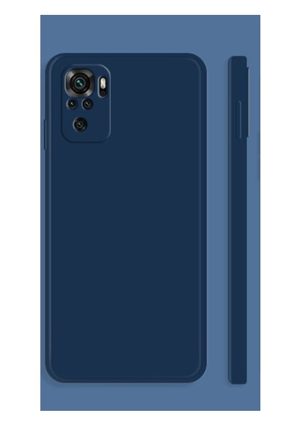 Xiaomi Note 10 ile Uyumlu Içi Kadife Dokulu Kamera Korumalı Silikon Lansman Kılıf