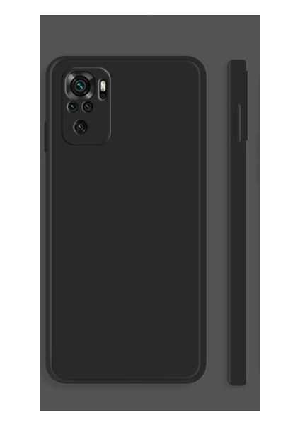 Xiaomi Note 10 ile Uyumlu Içi Kadife Dokulu Kamera Korumalı Silikon Lansman Kılıf