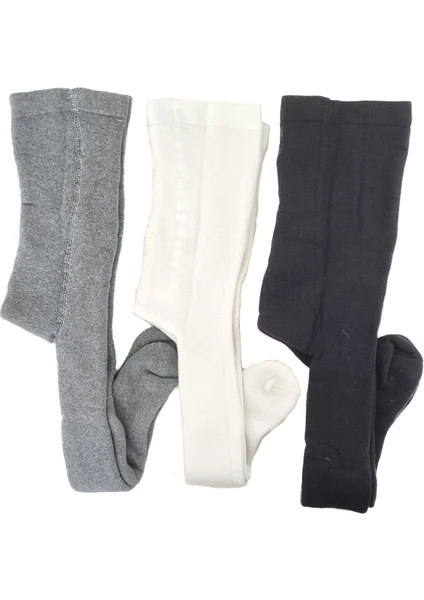 Olay Socks 3'lü Unisex Kışlık Pamuk Havlu Külotlu Çorap