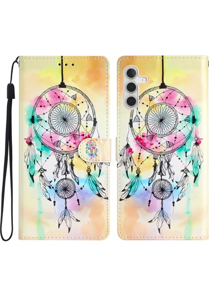 Samsung Galaxy A25 5g Pu Deri Desen Baskı Telefon Kılıfı Stand Flip Cüzdan Kapağı Kayışlı (Yurt Dışından) fiyatları