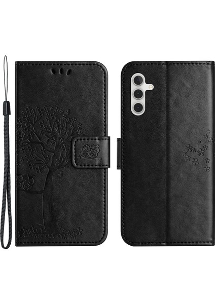 Samsung Galaxy A25 5g Katlanabilir Stand Telefon Kapağı Pu Deri Cüzdan Kılıfı (Yurt Dışından)