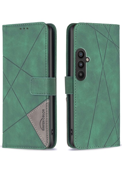 Samsung Galaxy A25 5g Çizgiye Karşı Çizelge Anti Tele Kılıfı Baskılı Desen Cüzdan Stand Kabuk Deri Kapağı (Yurt Dışından)