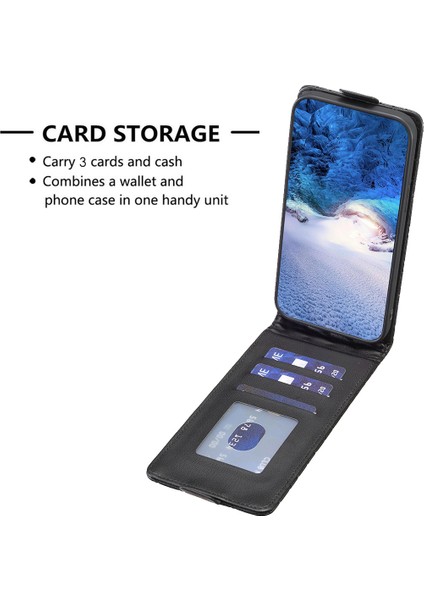 Samsung Galaxy A54 5g Kart Tutucu Dikey Flip Baskı Stand Kılıfı Tamamen Sarılmış Deri Telefon Kapağı (Yurt Dışından)