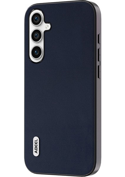 Samsung Galaxy A14 4g / 5g Doku Kılıfı, Inek Deri Kaplamalı Pc+Tpu Şok Geçirmez Telefon Kapağı (Yurt Dışından)