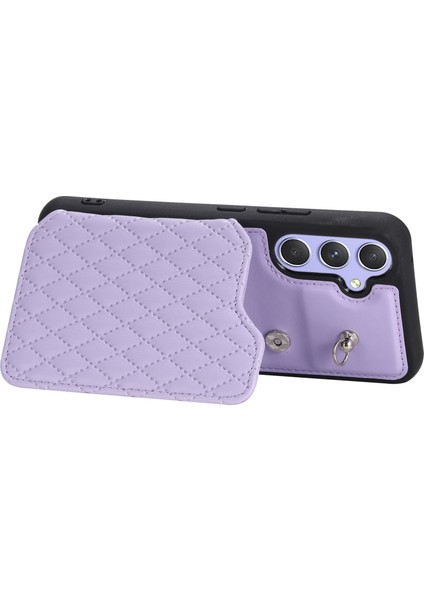Samsung Galaxy A14 Pu Deri+Tpu Telefon Kapağı Kickstand Rfıd Engelleme Telefon Kılıfı 2 Kayışla (Yurt Dışından) indirimleri