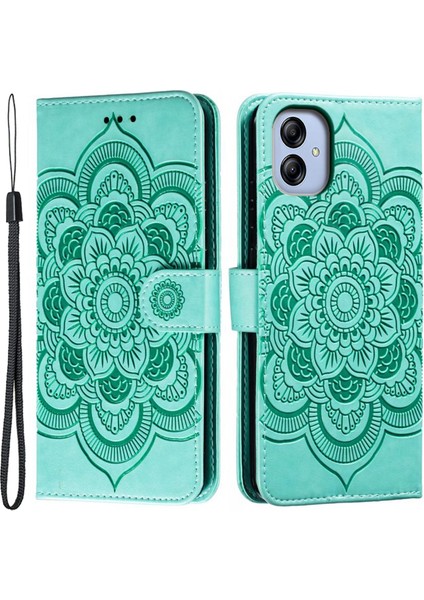 Samsung Galaxy A04E 4g / M04 4g / F04 4g Stand Telefon Kılıfı Pu Deri Manyetik Koruyucu Kapak (Yurt Dışından)