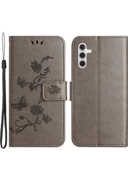 Samsung Galaxy A25 5g Kazşıcı Pu Deri Deri Cüzdan Telefon Kılıf Stand Kapağı (Yurt Dışından)