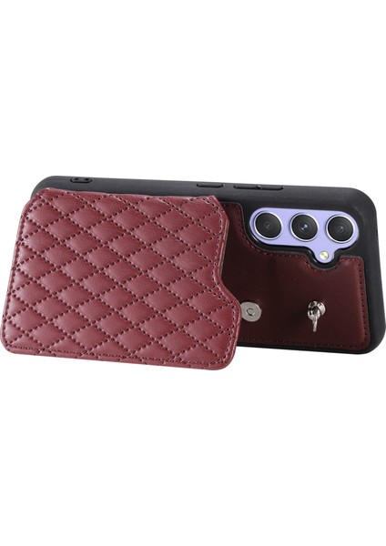 Samsung Galaxy A14 Pu Deri+Tpu Telefon Kapağı Kickstand Rfıd Engelleme Telefon Kılıfı 2 Kayışla (Yurt Dışından) indirimleri
