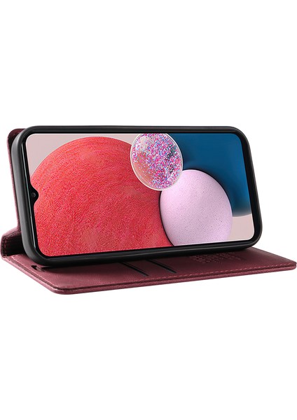 Samsung Galaxy A32 5g / M32 5g Cilt Touch Flip Stand Pu Deri Cüzdan Telefon Kılıfı (Yurt Dışından) modelleri