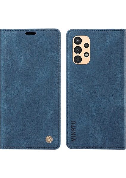 Samsung Galaxy A32 5g / M32 5g Cilt Touch Flip Stand Pu Deri Cüzdan Telefon Kılıfı (Yurt Dışından)