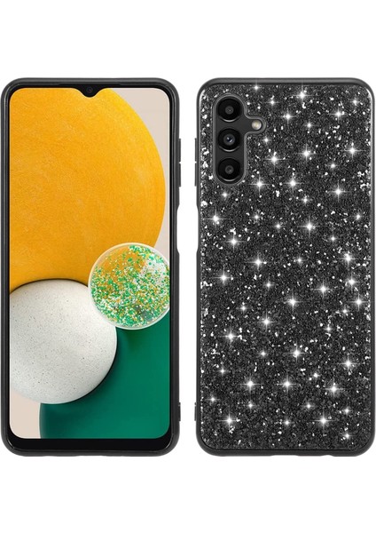 Samsung Galaxy A24 4g Sequins Telefon Kılıfı Elektrokaplama Tpu Frame + Pc Geri Telefon Kapağı (Yurt Dışından)