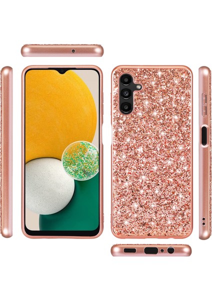 Samsung Galaxy A24 4g Sequins Telefon Kılıfı Elektrokaplama Tpu Frame + Pc Geri Telefon Kapağı (Yurt Dışından) fırsatları