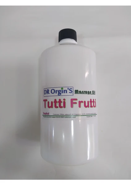 Aromaterapi Tutti Frutti Masaj Yağı 1lt.