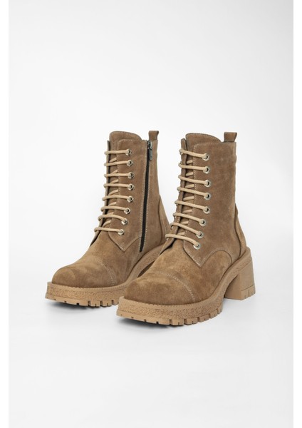 Kadın Taba Süet Deri Casual Bot 33 27510 Bn Bot SK23/24 fiyatları