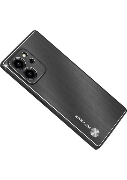 Tpu + Fırçalı Alüminyum Alaşım Telefon Kılıfı Onur 80 Se 5g Çizgi Anti Anti Telefon Kapağı (Yurt Dışından)