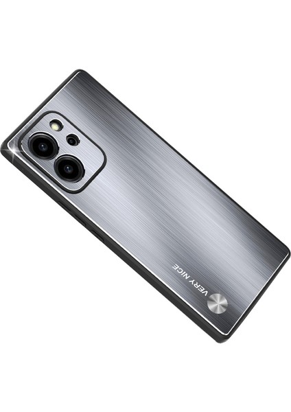 Tpu + Fırçalı Alüminyum Alaşım Telefon Kılıfı Onur 80 Se 5g Çizgi Anti Anti Telefon Kapağı (Yurt Dışından)