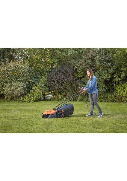 Black & Decker Bemw461Bh 1400W 34Cm Çim Biçme Makinesi