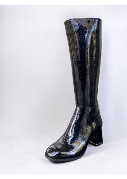 Izlife İZ179 K600 Siyah Kadın Çizme