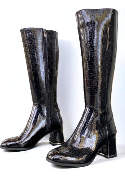 Izlife İZ179 K600 Siyah Kadın Çizme fırsatları