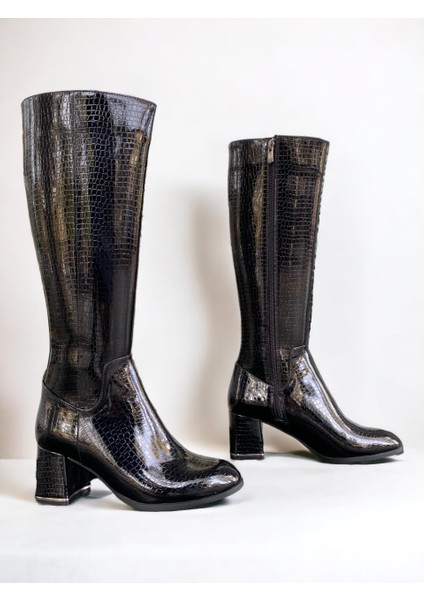 Izlife İZ179 K600 Siyah Kadın Çizme indirimleri