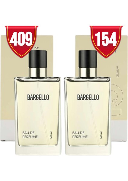 409 Kadın Parfüm Oriental + 154 Kadın Parfüm Floral 50 ml EDP