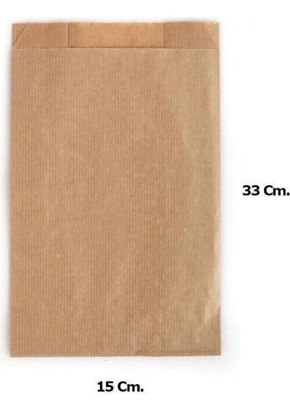 Kraft Baget Ekmek Fırın Kese Kağıdı - Orta Boy - 15 x 33 Cm. - 0.63 Kg. - 3 Paket fiyatları