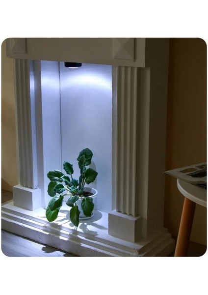 PT-1114 Gri Dolap Içi Lamba - Beyaz Işık Cob LED Gece Aydınlatması fırsatları