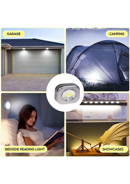 PT-1114 Gri Dolap Içi Lamba - Beyaz Işık Cob LED Gece Aydınlatması indirimleri