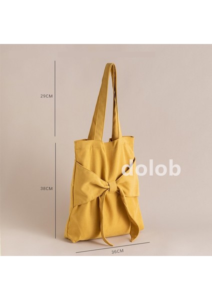 Yay Omuzdan Askılı Kadın Büyük Kapasiteli Kanvas Öğrenci Kanvas Çantası (Yurt Dışından) indirimleri