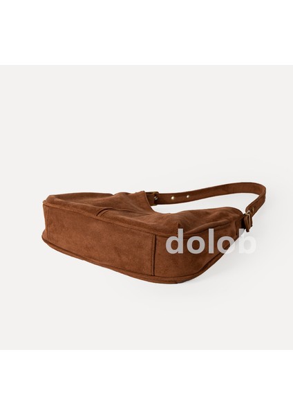 Sonbahar ve Kış Niş Üst Düzey Omuz Modaya Uygun ve Tembel Retro Süet Işe Gidip Gelmek Için Çok Yönlü Çantası (Yurt Dışından)