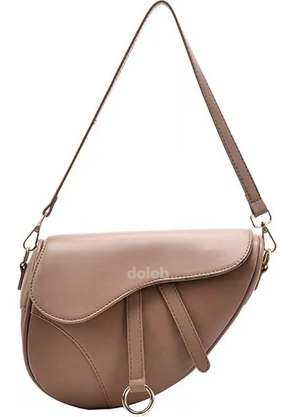 Kadın Retro Bahar Trend Kore Tarzı Moda Crossbody Basit Çantası (Yurt Dışından)