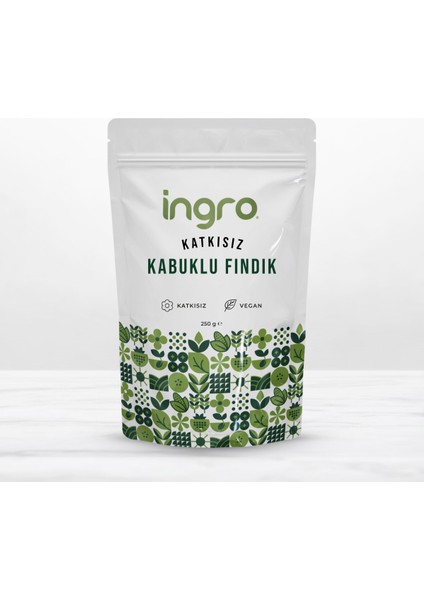 Ingro Glutensiz Kabuklu Fındık 250 G