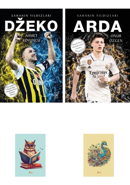 Sahanın Yıldızları: Arda - Dzeko+ Not Defterli Seti