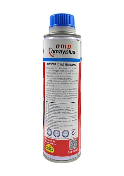 Omp Omayplus Radyatör Içi Yağ Temizleyici 300 ml fiyatları