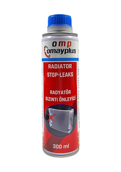 Omp Omayplus Radyatör Sızıntı Önleyici ve Çatlak Giderici 300 ml