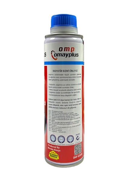 Omp Omayplus Radyatör Sızıntı Önleyici ve Çatlak Giderici 300 ml fiyatları