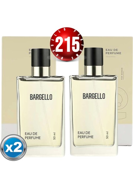 215x2(2adet) Kadın Parfüm Floral 50 ml EDP
