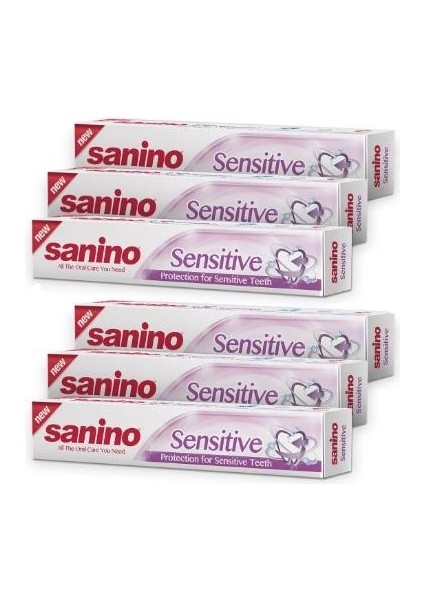Sensıtıve Diş Macunu 75 ml 6'lı Paket